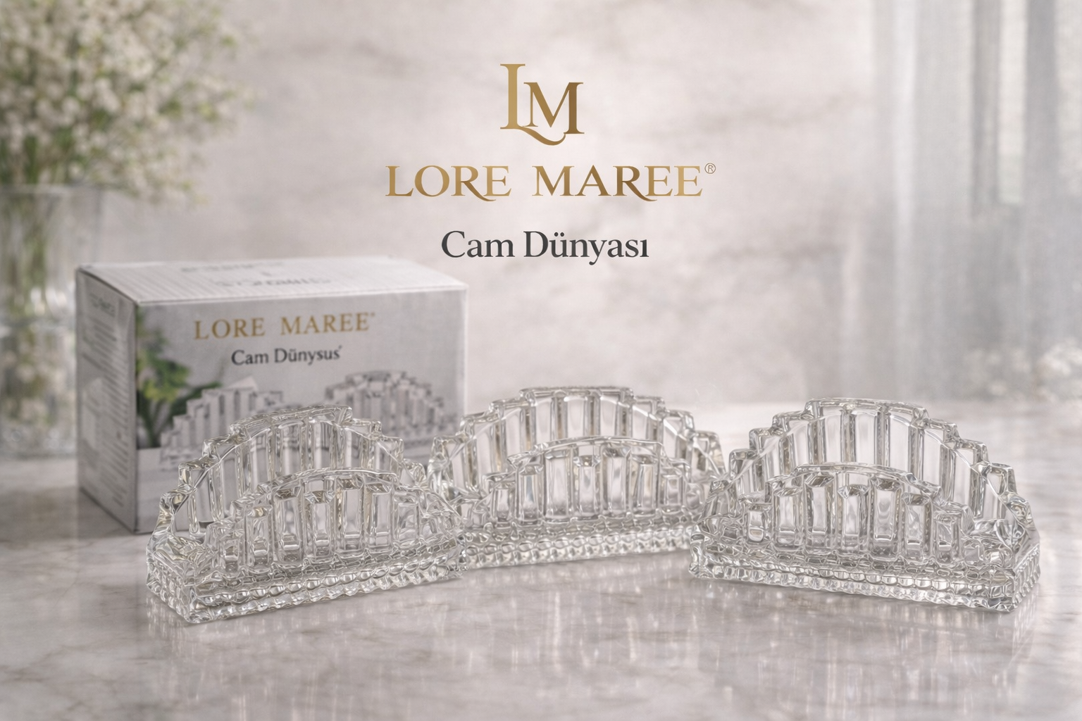 Lore Maree Cam Peçetelik